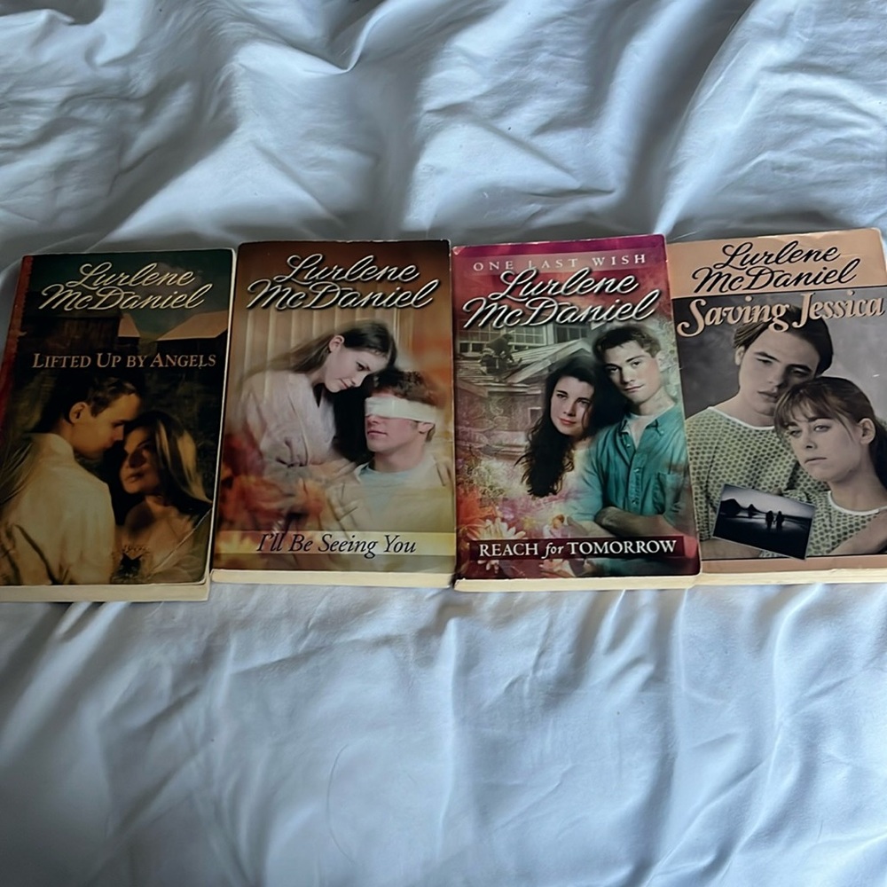 Four paperback Lurlene McDaniels books